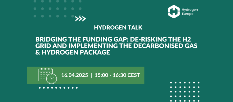 H2Europe's tweet image. 📢Coming next week: our #H2Talk on de-risking the hydrogen #grid and implementing the Decarbonised Gas and #H2 Package - on 16.04, at 15:00.

Speakers will discuss how to mobilise the right instruments to finance #hydrogen #infrastructure.

Register now ➡ hydrogeneurope.eu/events/?he_eve…