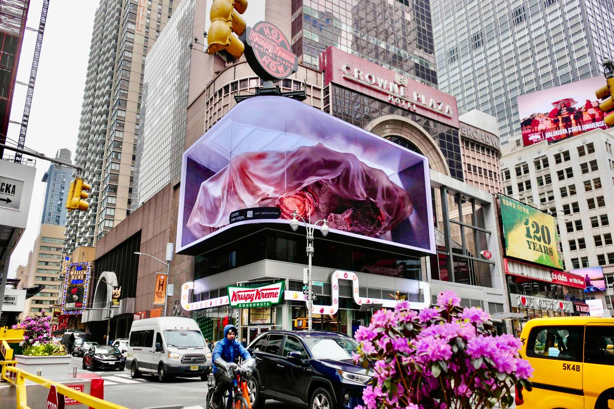 Art Innovation (@artinnovationg) on Twitter photo Two billboards in Times Square, New York
June 23-29th
Apply for the upcoming exhibition
Last spots available! 🌸
Send your request to finizia@artinnovationgallery.com Two billboards in Times Square, New York
June 23-29th
Apply for the upcoming exhibition
Last spots available! 🌸
Send your request to finizia@artinnovationgallery.com