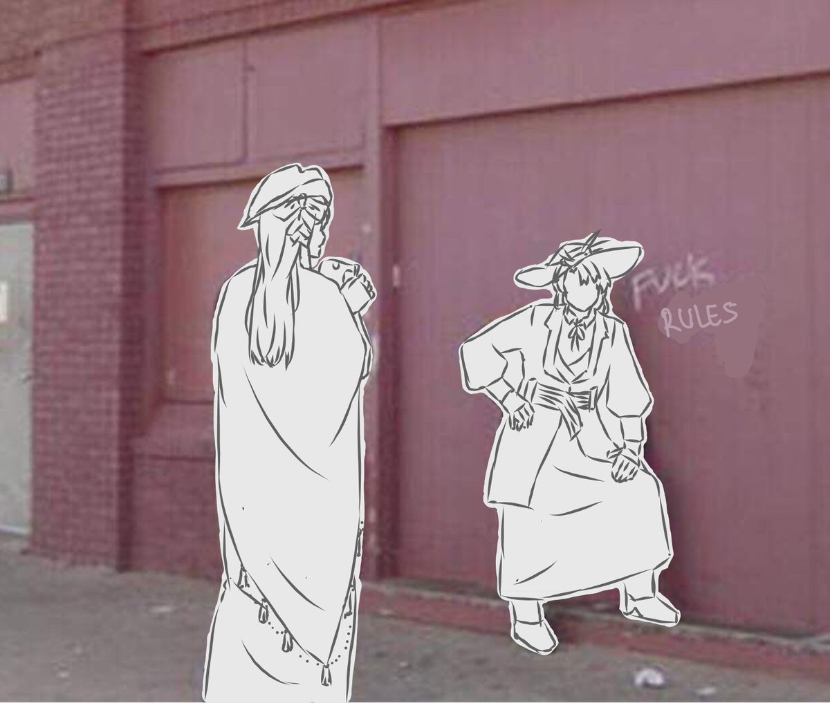 AlBathory__'s tweet photo. my fave rule breaker duo
#Reverse1999 #semmelweis #kakania https://t.co/7AsUp6tpNV