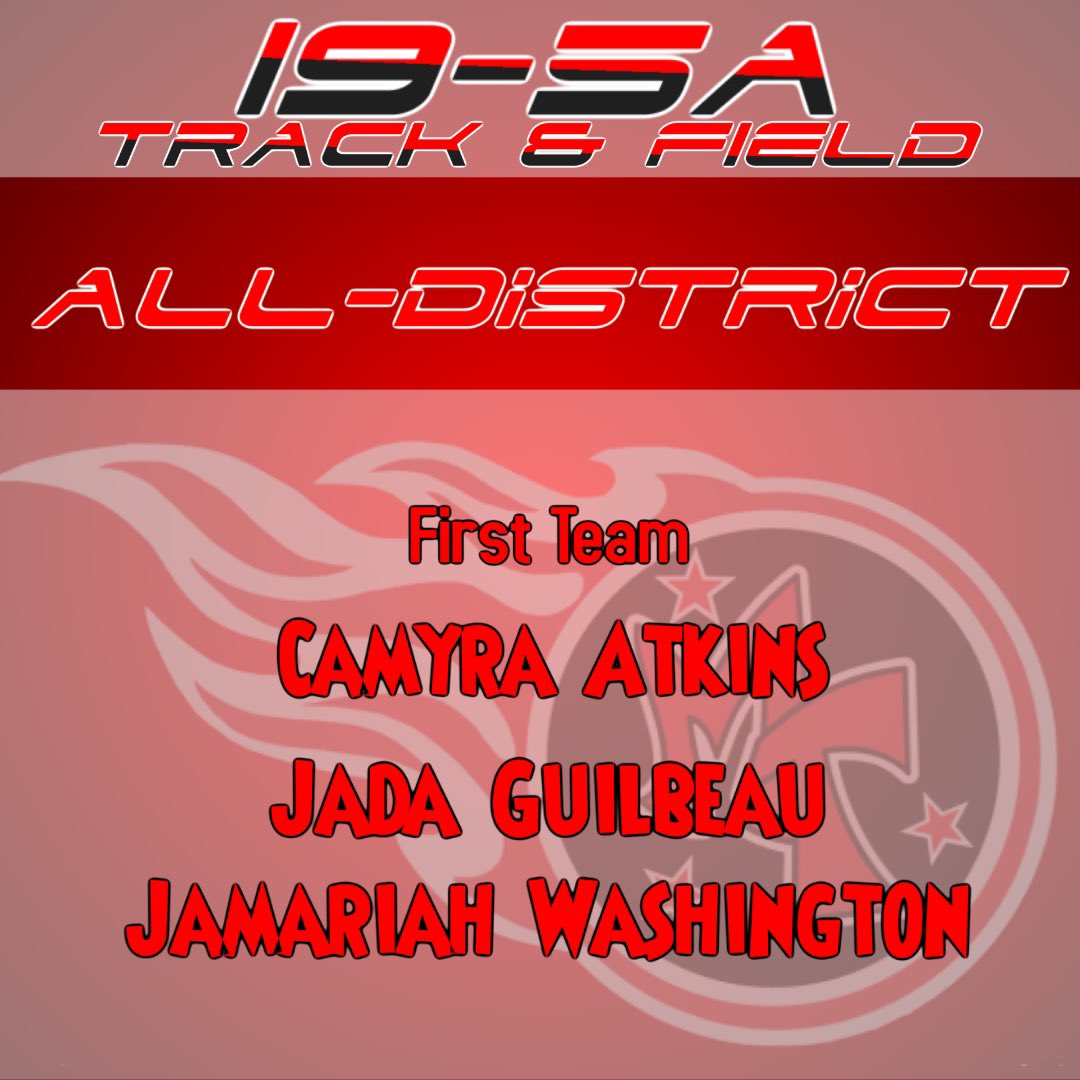 thatPAspeed's tweet photo. #District 19-5A Track &amp; Field Superlatives

CONGRATULATIONS to our Lady Titans #AllDistrict🏅track &amp; field student athletes!  
Keep working hard.
#PositiveProgression 
#PositiveResults https://t.co/B9WlK8SgjQ