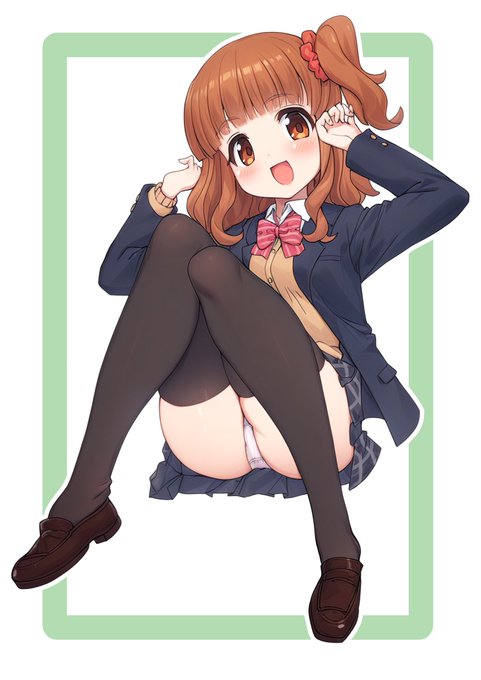 ギャル制服の武部沙織ちゃんだ❗️ 