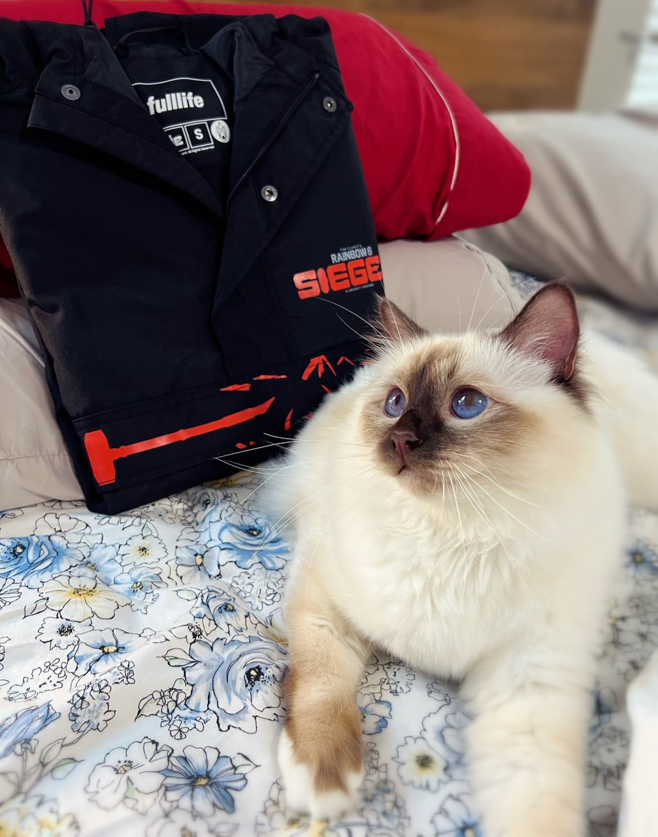 The <a href="/Rainbow6Game/">Rainbow Six Siege X</a> Community Team has some of the most wonderful, hardworking &amp; thoughtful people!

I will treasure this! Whenever I wear it, I’ll remember all the good memories from #SiegeX Showcase. 🥰 #R6Community