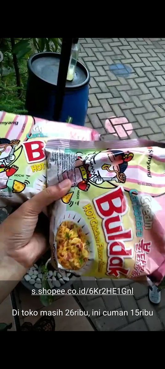 freshmilk99's tweet photo. Di toko lain masih mahalll
Ngidam Samyang kesampeann deh beli disini https://t.co/UCYiaZeIT0