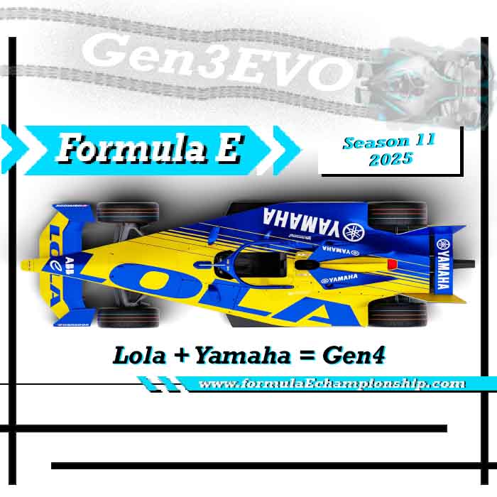 EprixFormulaE's tweet photo. #Lola, che nel marzo scorso aveva confermato il suo impegno fino al 2030, alla vigilia dell'ePrix di #Miami ufficializza la partnership con #Yamaha anche con le #Gen4

https://t.co/TzpiyWcOWU https://t.co/TOxnE2ZuH5