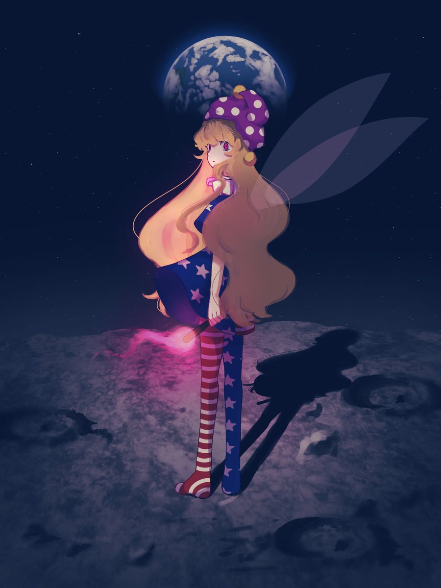 静かの海にて、未知との遭遇
#東方Project  #クラウンピース