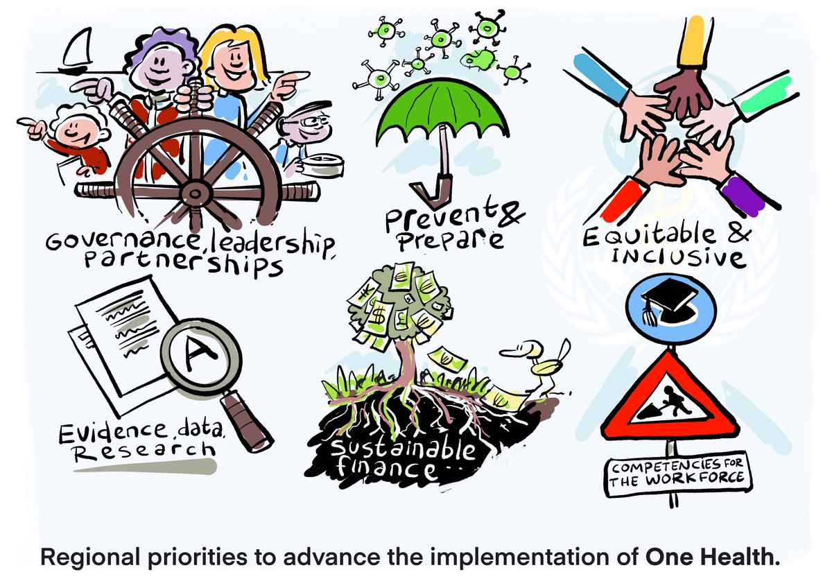 Have you seen our regional #OneHealth adaptation guide?

It highlights regional priorities while offering a framework for Member States to adopt the One Health approach, promoting collaboration across multiple sectors.

Find out more here: bit.ly/43T2mbL
