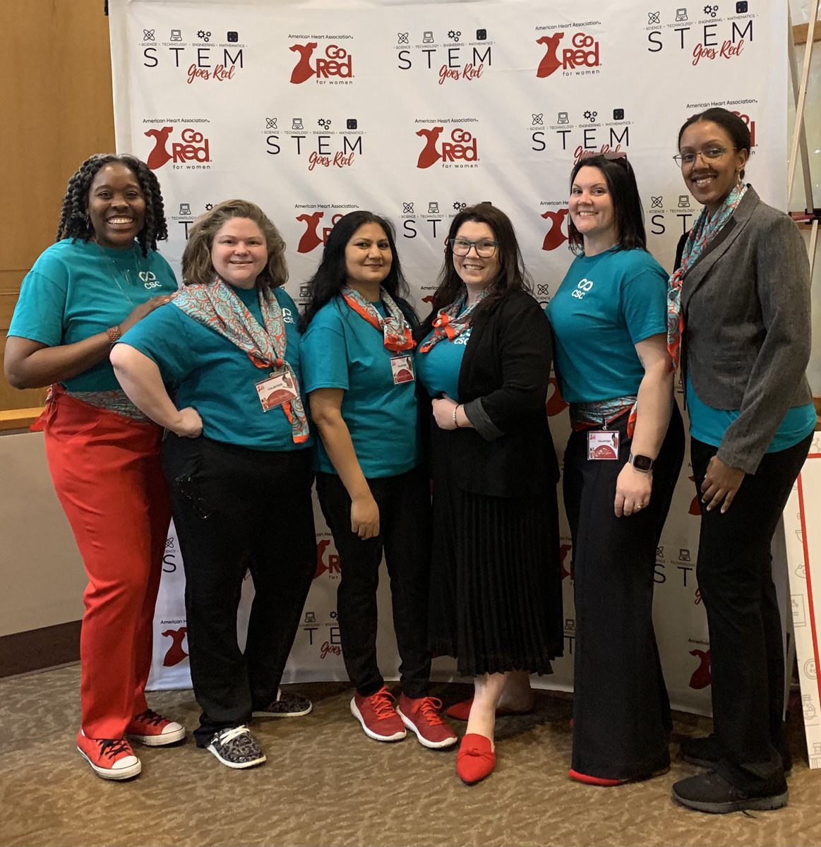 joincsc's tweet image. Giving back to the next generation of leaders is what we do! Several of our colleagues volunteered for the STEM Goes Red event held by the American Heart Association&apos;s Delaware chapter. It was a great time to connect with young women considering STEM careers.
#CSCGivesBack #BeCSC