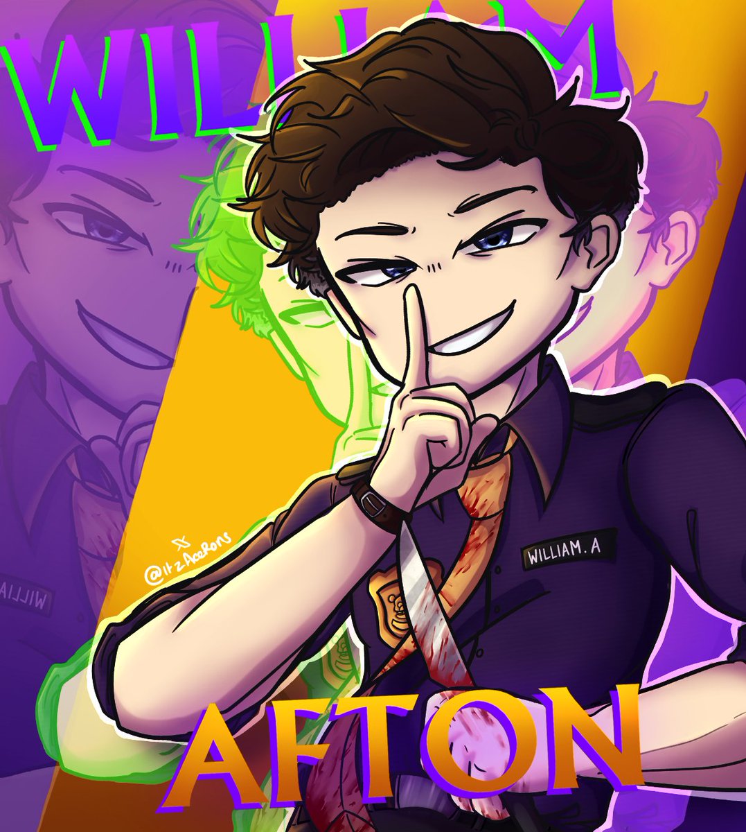 It's William Afton, the man behind the slaughter 🔪🩸
#FNAF #FiveNightsAtFreeddys
