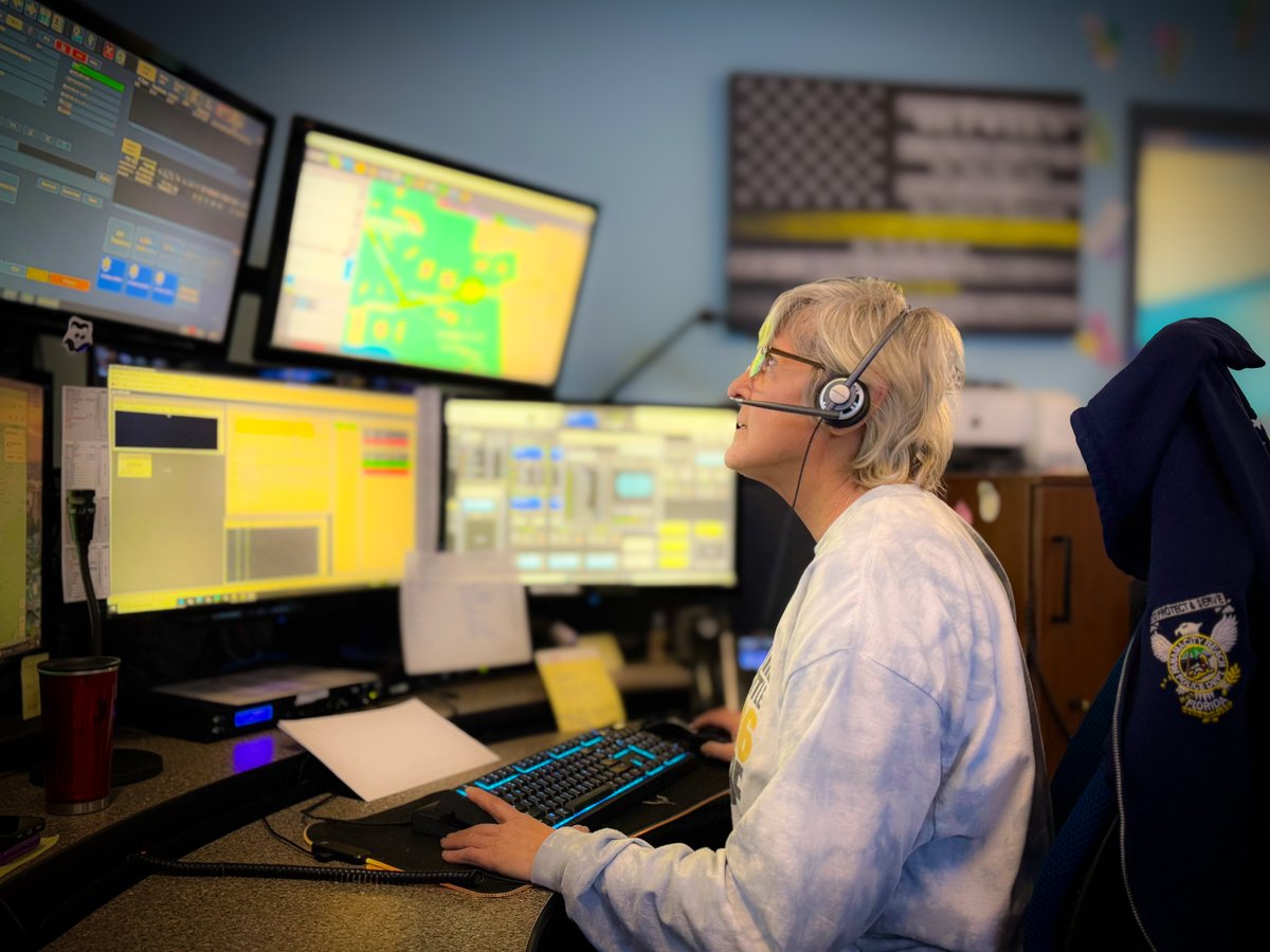 cityofpcbfl's tweet photo. It's National Public Safety Telecommunicators Week and we're thanking our amazing #pcb dispatchers! They keep calm and carry on in the chaos, connecting help when it's needed most. THANK YOU TO THESE FIRST, FIRST RESPONDERS! https://t.co/N1W7tAme8V