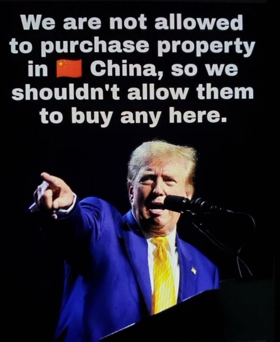 RogerBernards's tweet photo. Exactly Mr. President!!   The Chinese are clearly not America First!!  So We the People must be!!
🇺🇸🇺🇸🇺🇸🇺🇸🇺🇸🇺🇸🇺🇸🇺🇸🇺🇸🇺🇸🇺🇸 https://t.co/Z0eBKIUUBU