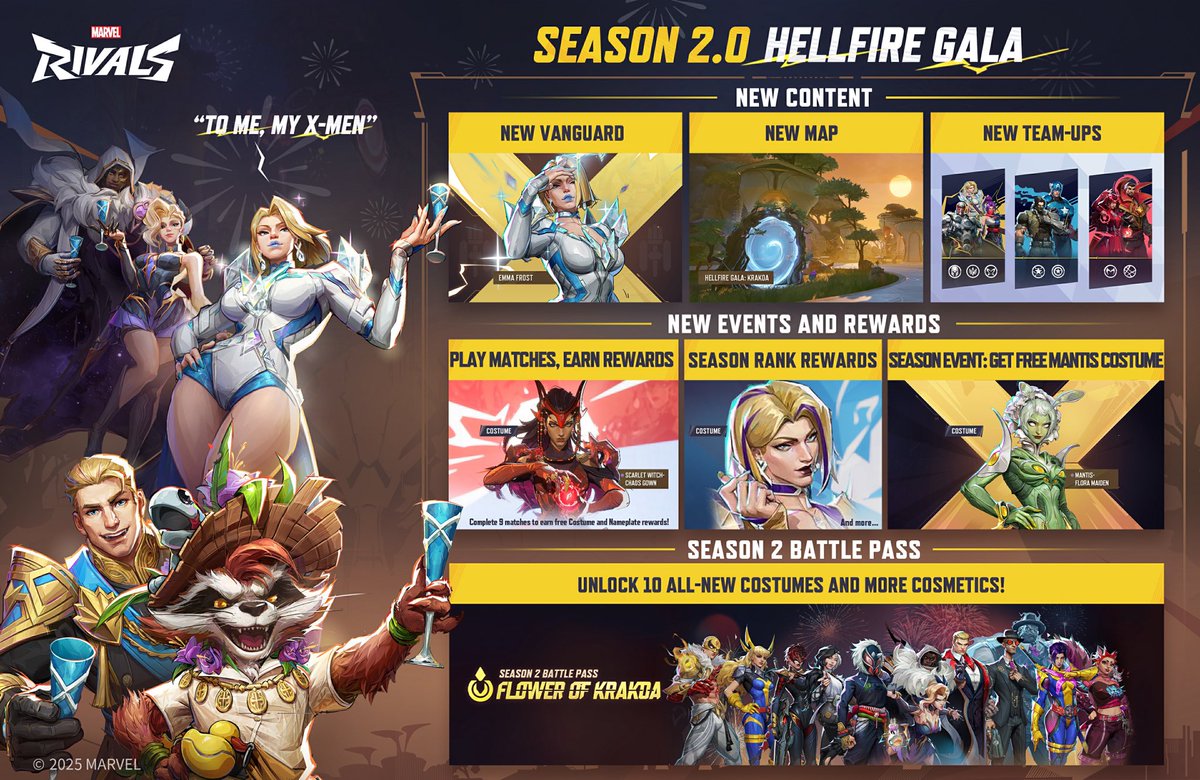FatalHQ_'s tweet image. ‼️🚨SEASON 2 GIVEAWAY 🚨‼️
30x CODES
WINNERS WILL BE DM'D, SO UNPRIVATE YOUR MESSAGES!
To enter:👇READ
1️⃣ Like & Repost 👍🔁
2️⃣ Notification ON!
3️⃣ amzn.to/3VLwpwV (FREE PRIME)
4️⃣ @FatalHQ_ & @MrivalsTV
5️⃣ youtube.com/@MRivalsTV (SUB)
6️⃣ Tag a friend
7️⃣ Comment Your…