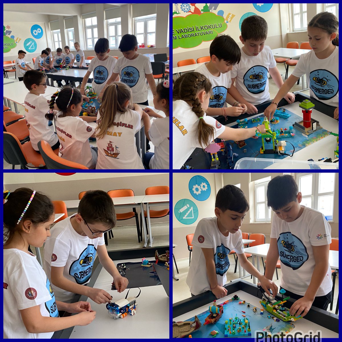 omurbariis's tweet photo. EKEV 4/C Sınıfı 
KÜÇÜK KAŞİFLER &amp;KÜÇÜK YILDIZLAR Minik Bilim Kahramanları Buluşuyor/FIRST LEGO League Explore
2024-2025 OKYANUS KAŞİFLERİ Sezonuna hazırlanıyor.
Takımlar okyanusların katmanlarını keşfetmek için LEGO Teknolojisini kullanarak su altını keşfe çıktılar. @EmlakErgene https://t.co/ItWobJY22l