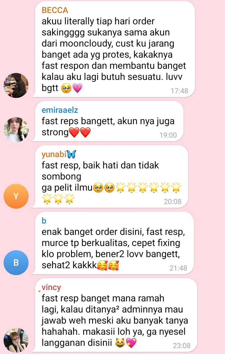 mooncloudy22's tweet photo. beberapa testi dari resellerku🥺❤️
yg mau join group netflix masih bisa yaa
.
#zonauang https://t.co/hOecPvEHb9
