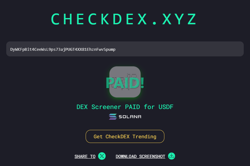 FragPappy's tweet photo. okay now watch this shit cook $USDF #StableFart
https://t.co/fQzYPbRQ1F
DyWKFpBit4CeeWsL9ps73ajPUGT4XX81EhznFwvSpump
#FARTCOIN #TRENDING #DEXSCREENER #SOLANA https://t.co/BFugQjQS5e