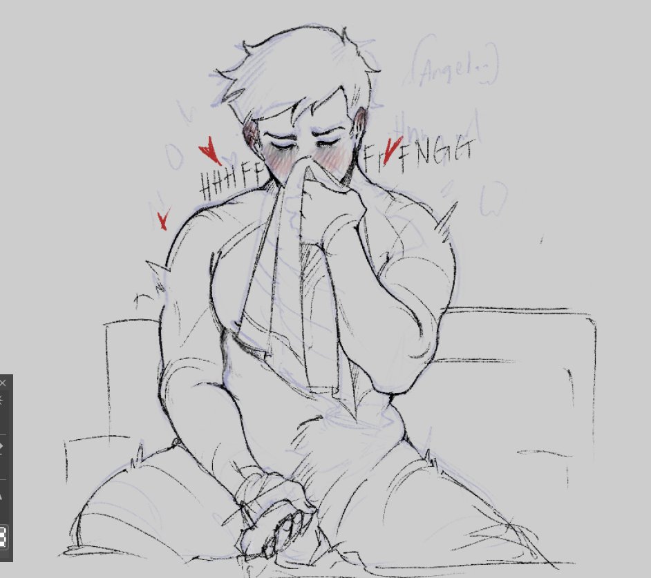 ChromeProximity's tweet photo. 🔞!! NSFW!!
Sniffin it hard 
#ClinicalTrialFanart https://t.co/9uQE935GO5