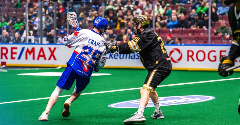 VanWarriors's tweet photo. The Vancouver Warriors are full steam ahead, ready to take on the Toronto Rock this Friday as they roll into the final two games of regular season play.  

🗞️ READ | https://t.co/QVtujE8OKj