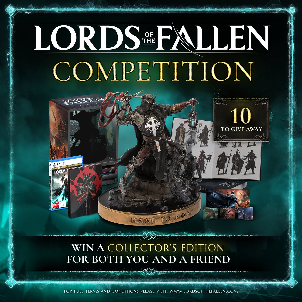 Full shared progression co-op lands in v2.0! To celebrate, win a pair of PS5 Collector’s Editions - one for you, one for your co-op partner!

- Tag your co-op partner
- Like this post
- Both need to follow @LOTFGame

Entries end midnight EST April 16th. Winners announced April