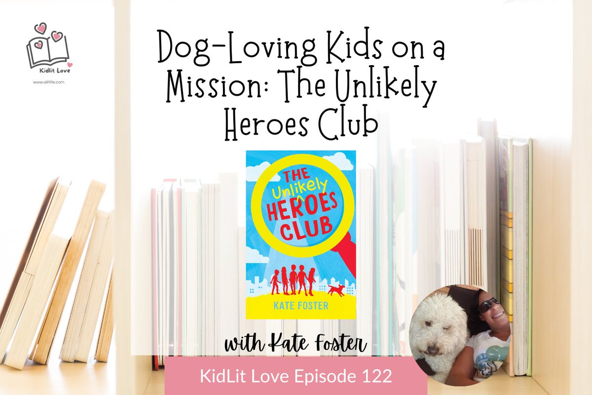 Stephanie Affinito, Ph.D (@affinitolit) on Twitter photo On this episode of the KidLit Love podcast, I’m talking with Kate Foster about her newest middle grade novel: The Unlikely Heroes Club. Come listen! <a href="/kfosterauthor/">Kate Foster 🐕</a>
alitlife.com/2025/04/17/dog… On this episode of the KidLit Love podcast, I’m talking with Kate Foster about her newest middle grade novel: The Unlikely Heroes Club. Come listen! <a href="/kfosterauthor/">Kate Foster 🐕</a>
alitlife.com/2025/04/17/dog…