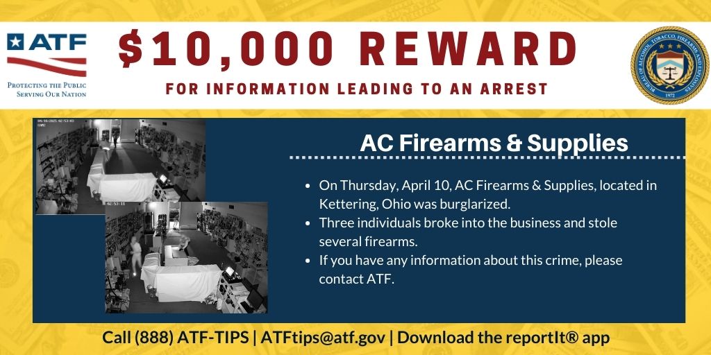 REWARD - Do you have info about this burglary?