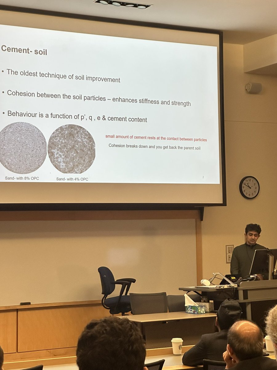 Purdue_PGS's tweet photo. Tejas Murthy, IISc Bangalore, presents ‘Locked &amp; Loaded’ - cementation via photoelasticity. #PGS2025 https://t.co/mnDbw5cRt3