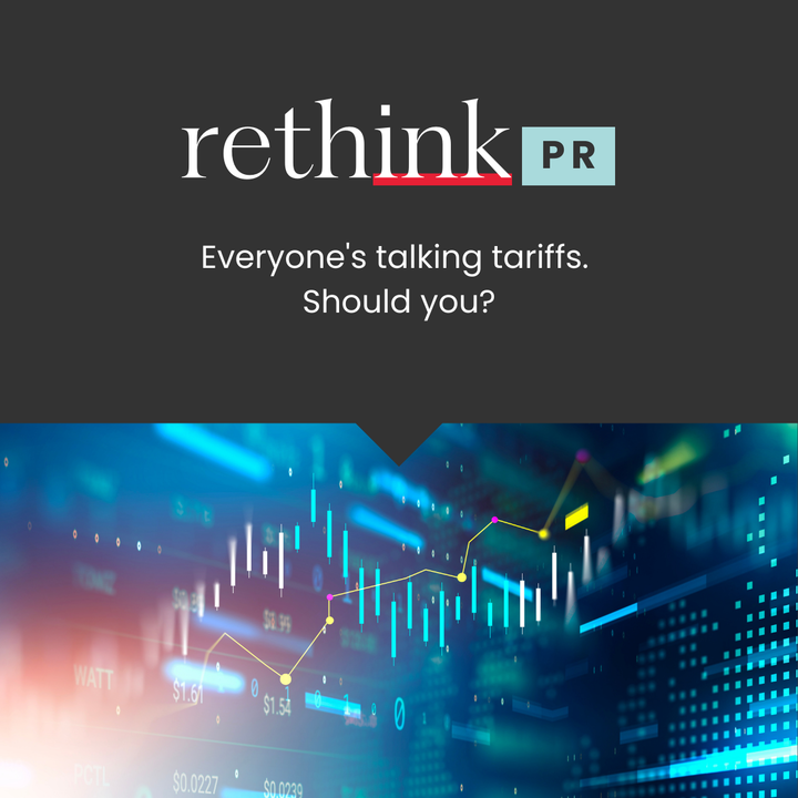 Economic and political policies are dominating the news cycle - but with demand for sources rising, where do executives stand? 

Our latest reThink PR newsletter shares how to balance providing insights without wading into treacherous political waters ⬇️
bit.ly/4jwj0lT