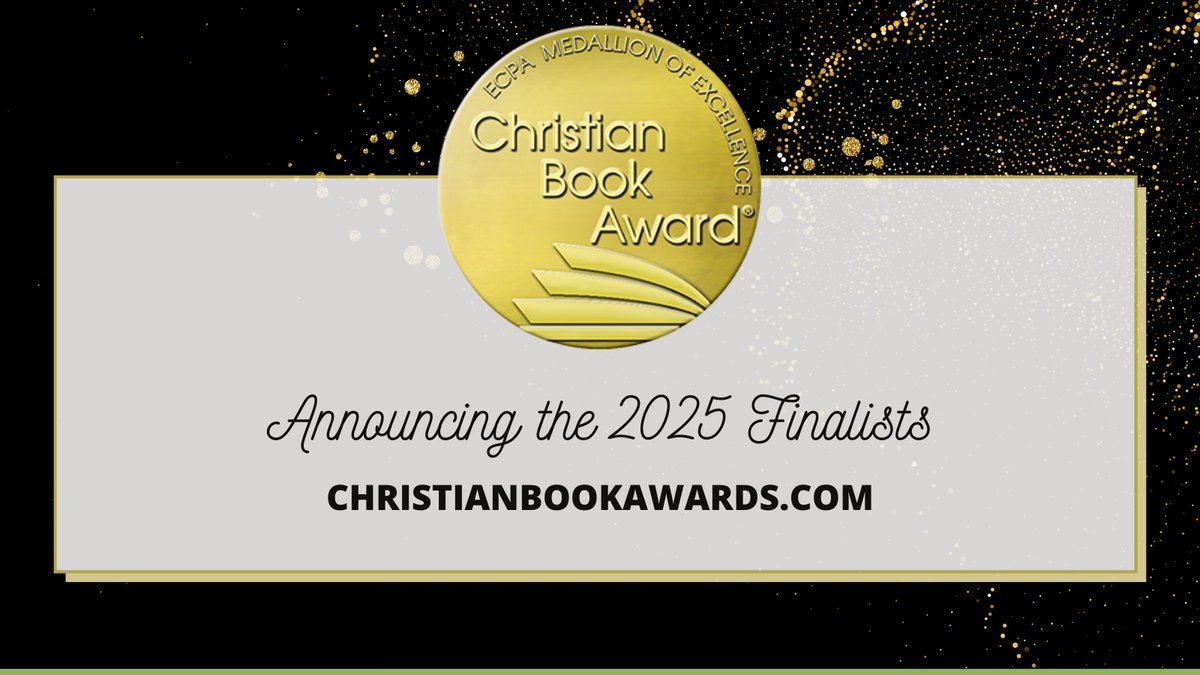Announcing the 2025 #ChristianBookAward finalists! christianbookawards.com/finalists.html Congratulations to all of our finalists. #ReadGoodBooks #ECPA