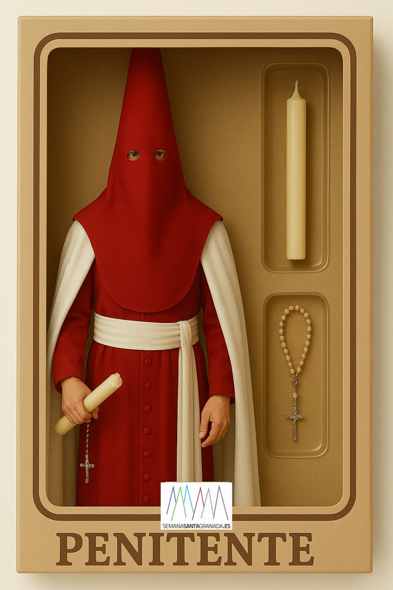 Nueva figura cofrade!! #nazareno #penitente #semanasanta #semanasantagranada #semanasanta2025