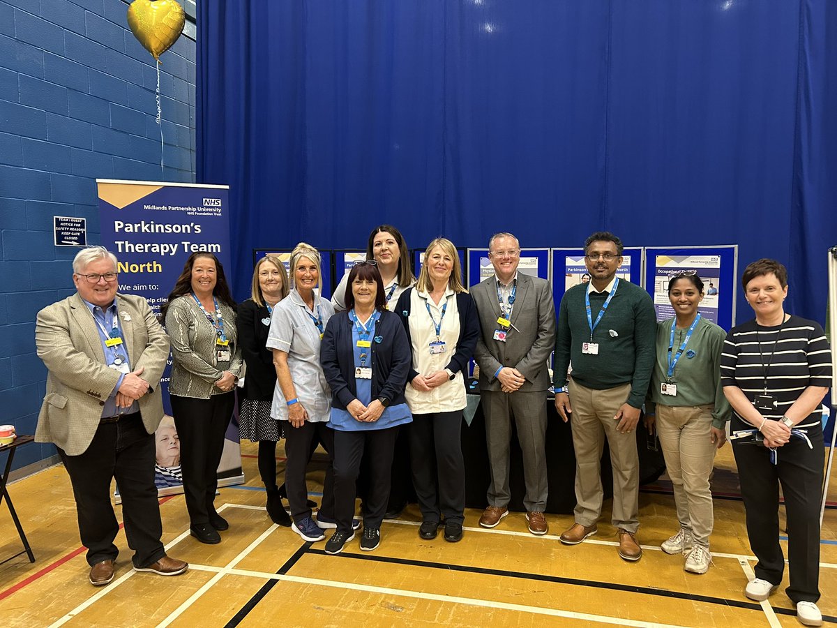 NeilCarrMPFT's tweet image. What a way to end the week - meeting with the Parkinson’s Therapy Team North &amp;amp; Speech &amp;amp; Language Team at the World Parkinson’s Day Event in Fenton. Dynamic teams providing ongoing care &amp;amp; support to service users throughout their journey with Parkinson’s
