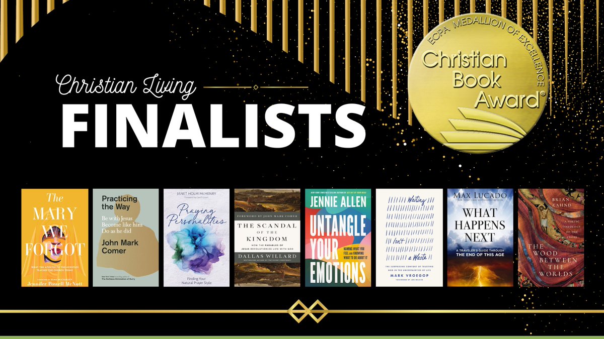 Announcing the 2025 #ChristianBookAward Christian Living finalists! christianbookawards.com/finalists.html Congratulations to all of our finalists. #ReadGoodBooks #ECPA