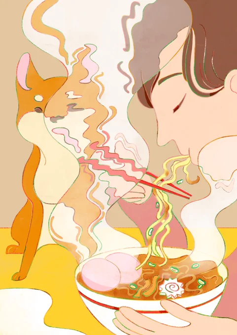 じ〜〜〜。#illustration 