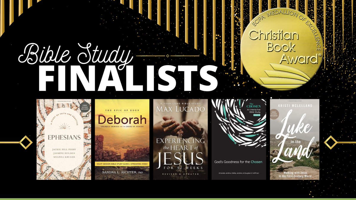 Announcing the 2025 #ChristianBookAward Bible Study finalists! christianbookawards.com/finalists.html Congratulations to all of our finalists. #ReadGoodBooks #ECPA