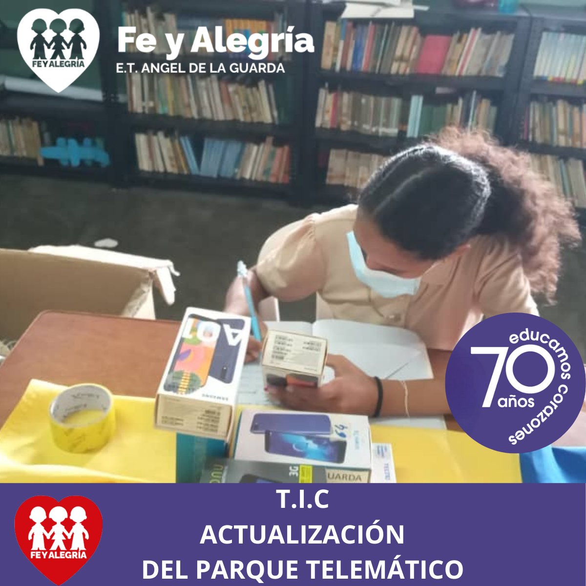 angelguardafya's tweet photo. T.I.C 
¡Innovando en la educación! Descubre las actividades que estamos realizando para ofrecer a nuestros estudiantes experiencias de aprendizajes únicas https://t.co/H5z9TUL84k