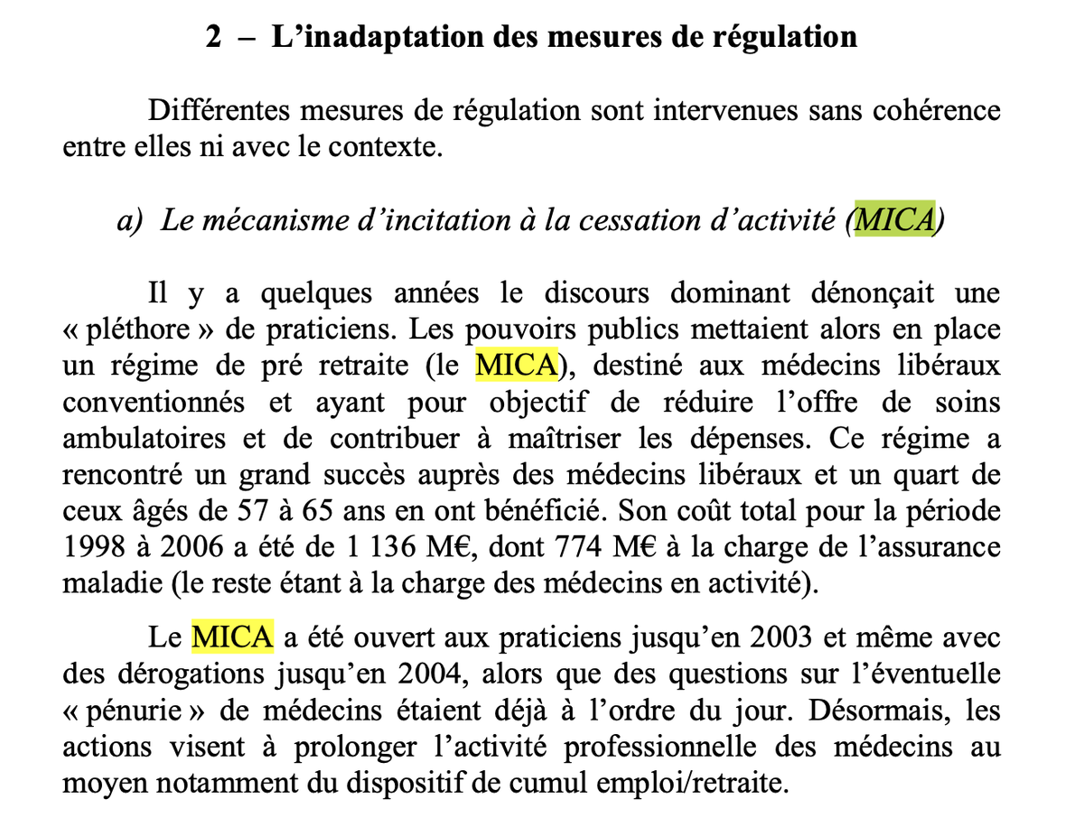 MICA : on payait les médecins pour qu’ils partent plus tôt.
Garot : on veut désormais les forcer à s’installer.
📉 À chaque génération, une erreur stratégique :
jamais au bon moment, jamais la bonne mesure,
 toujours la mauvaise décision.
Et ce sont les patients qui trinquent.