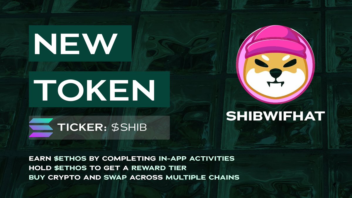 🧢🐕 Just Listed: $SHIB

History’s got a funny way of repeating itself.
<a href="/Shibtoken/">Shib</a> vs <a href="/dogecoin/">Dogecoin</a>... Classic.

<a href="/shibwifcoin/">Shibwifhat</a> vs <a href="/dogwifcoin/">dogwifcoin</a> - the next major rivalry?

Keep your eyes peeled for a hat battle! 👀
And get them both now on ethos.io! ✳