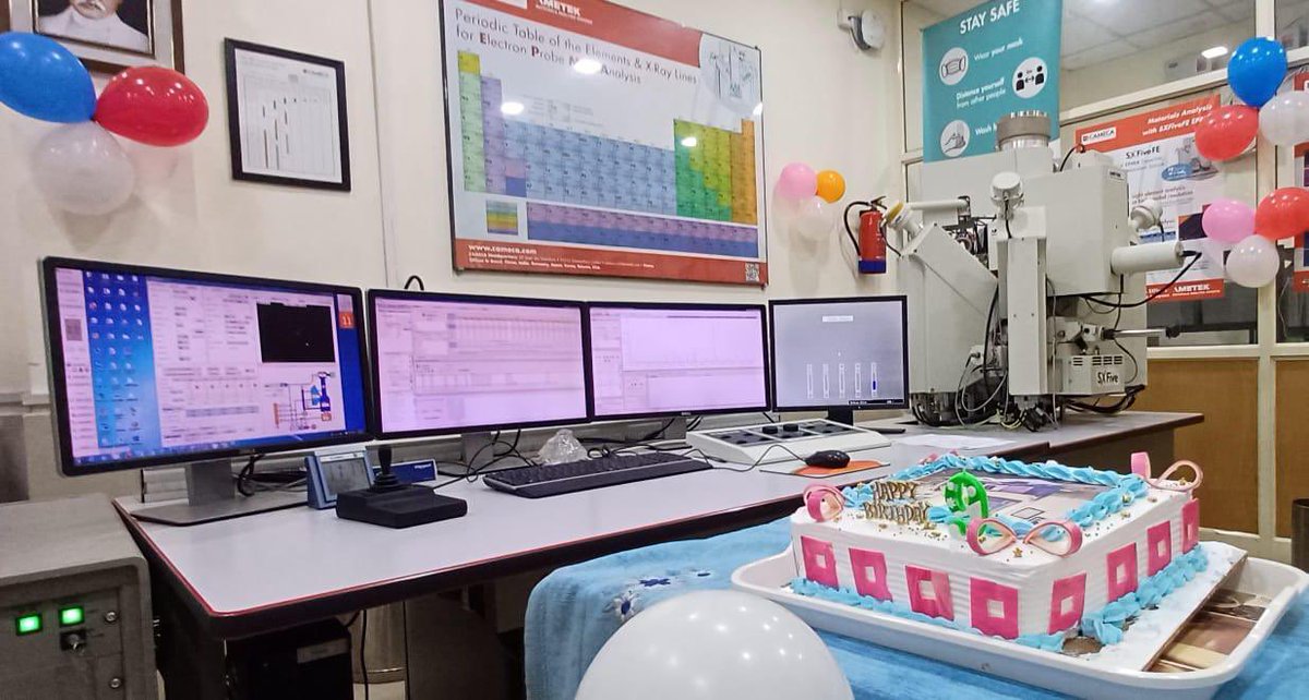 RhtgeoPandey's tweet photo. We are thrilled to announce that the EPMA-SEM facility has successfully completed 9 impactful years and is now stepping into its 10th year

🔬 200+ Research Publications in prestigious journals:

111 by external users

91 by our lab members

💰 ₹2.03 Crores in revenue generated https://t.co/Fs3j5PSfyZ