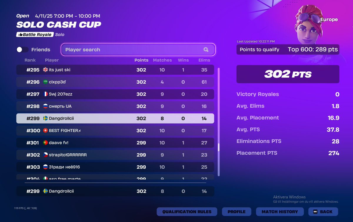 Qualed solo cc with the most stacked last game ive ever played 🫡