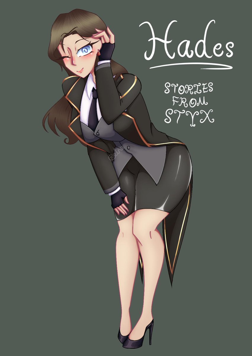 NoinaSoSadTvT's tweet photo. What if Hades from Stories from Styx was a woman? I actually had in mind that she would wear square glasses, but I wasn't sure if I could draw it, so I didn't. But if you guys want to see it, let me know, I'd be happy to draw it for you guys.

#Hades #StoriesfromStyx #fanart https://t.co/RzYXbQpi78