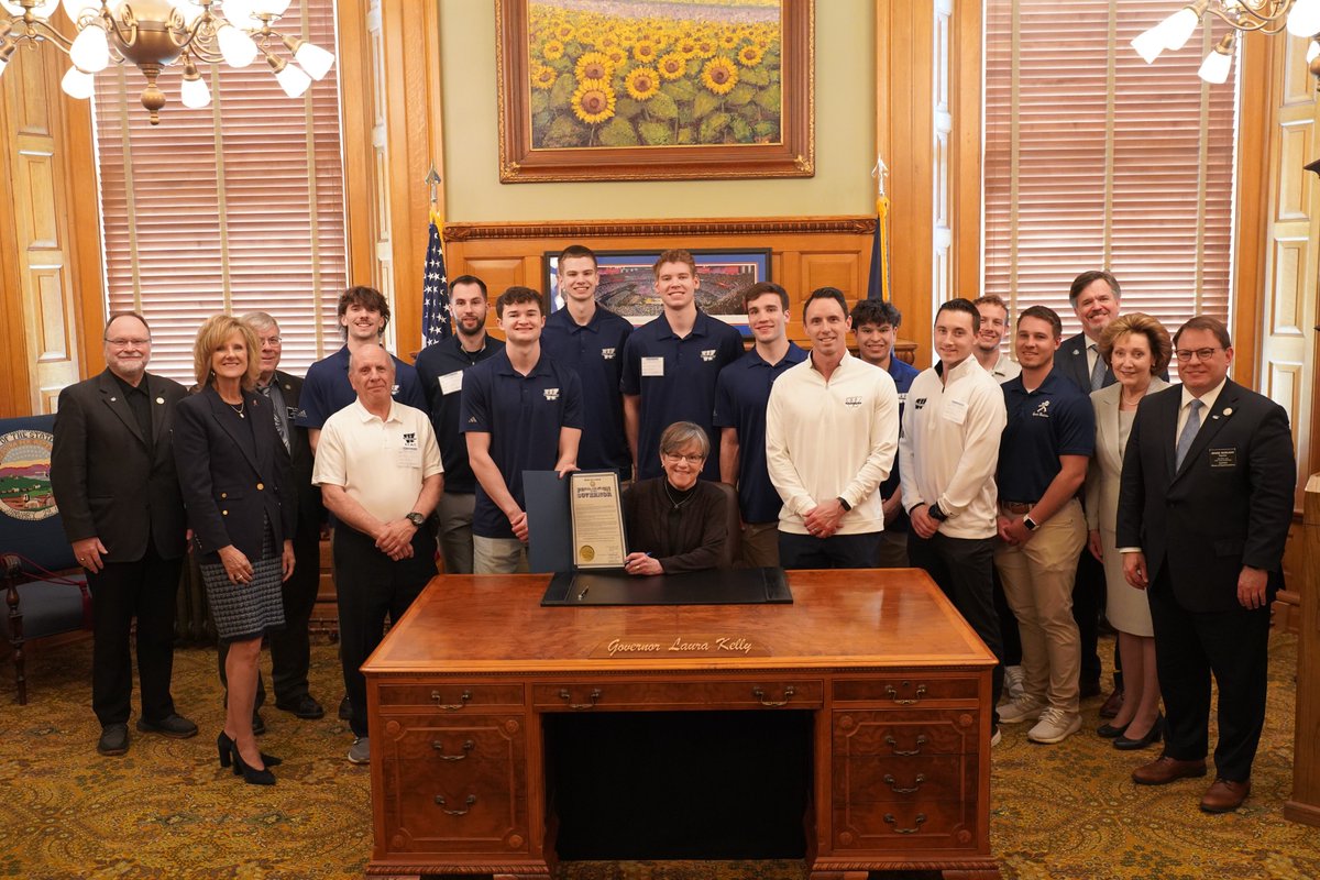 Congratulations to <a href="/JCCC_WBB/">JCCC Women’s Basketball</a> on their national championship and <a href="/IchabodMBB/">Washburn MBB</a> on their final four run. These teams had stellar seasons, and Kansas is proud of your tremendous accomplishments!