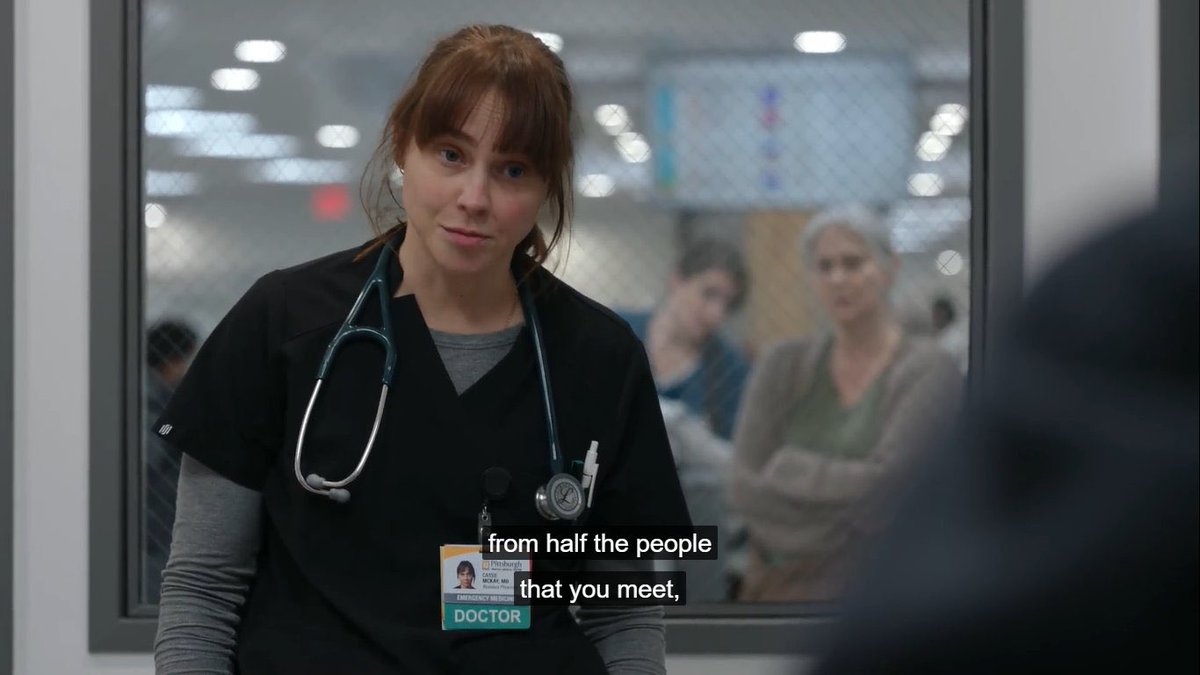 mingyvier's tweet photo. dr. mckay they could never make me hate you #ThePitt https://t.co/OTDVkLclCM