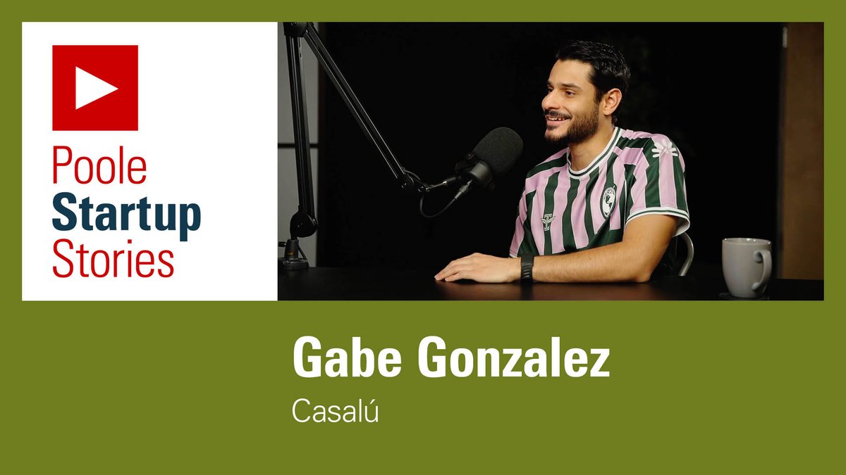 NC State Poole College of Management (@ncstatepoole) on Twitter photo Next up in our Startup Stories series: Gabe Gonzales 📹
Co-Founder & Co-CEO of Casalú 🍹
A Venezuelan immigrant building a bold Latino-owned rum brand, repping culture + flavor. From <a href="/NCState/">NC State University</a> to shaking up the alcohol industry. 🇻🇪
Check out his story. ➡️ ow.ly/HJNo50VzfNa Next up in our Startup Stories series: Gabe Gonzales 📹
Co-Founder & Co-CEO of Casalú 🍹
A Venezuelan immigrant building a bold Latino-owned rum brand, repping culture + flavor. From <a href="/NCState/">NC State University</a> to shaking up the alcohol industry. 🇻🇪
Check out his story. ➡️ ow.ly/HJNo50VzfNa