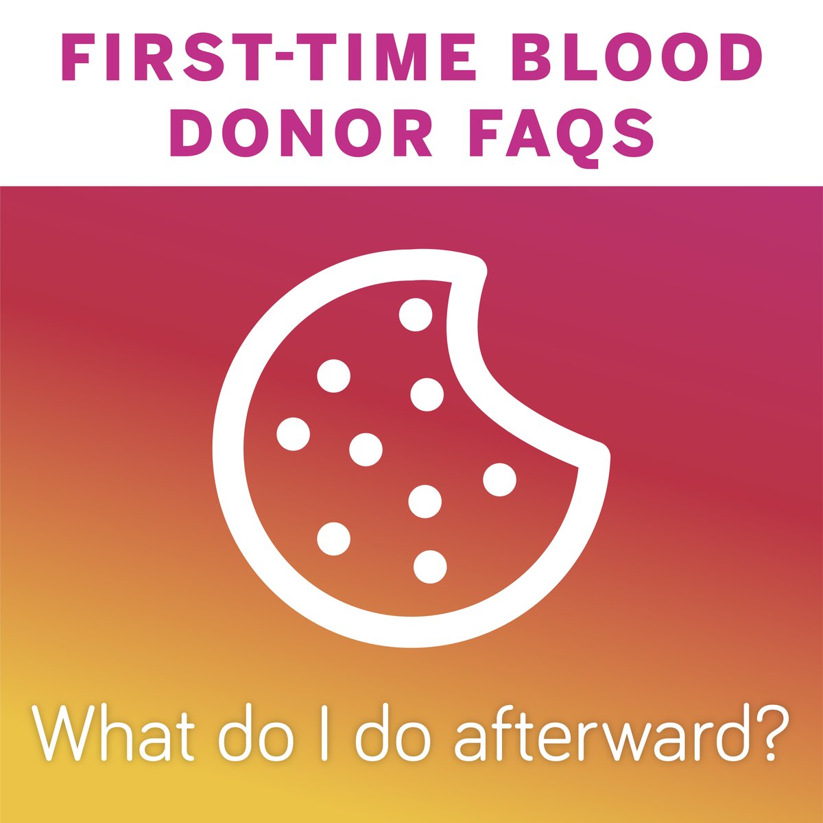 After donating:
🛋️ Rest
🍪 Enjoy a snack
💧 Hydrate
📅 Plan your next donation!

Simple steps to keep you feeling great. #FirstTimeFAQFriday

🔗 Book again: bitly.versiti.org/3DaSHlw

#GiveBlood #SaveLives