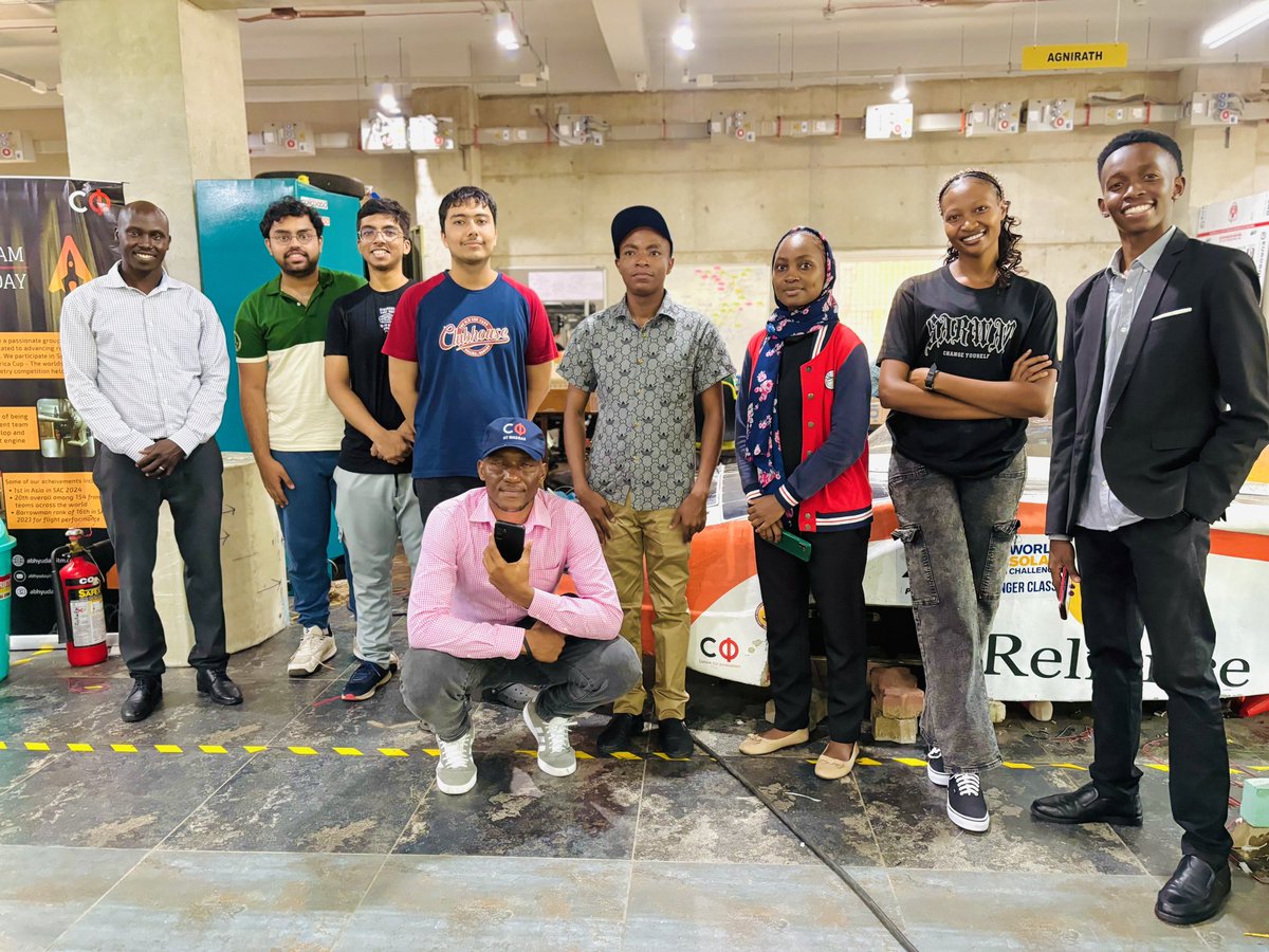 3D_roboticsLab's tweet photo. One of our robotics team members, Debora Jacob, proudly represented Tanzania at IIT Madras in India through a two week student exchange program. Her participation in the RIEP initiative helped foster global collaboration in research, tech and entrepreneurship. https://t.co/Txj2YNywNb