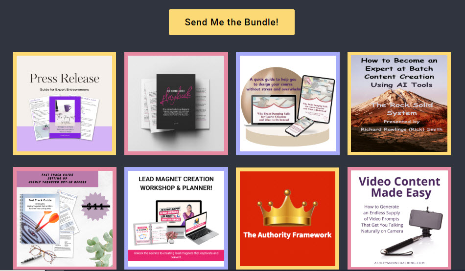 Janice_Dugas's tweet image. "Content That Converts" is a collection of 60+ digital products contributed by lots of amazing creators . Find templates, workbooks, trainings, and toolkits. During the bundle period you can grab them all for free in one place. Hurry! thebundlecommunity.com/content-that-c… #Bundles  #GiveAway