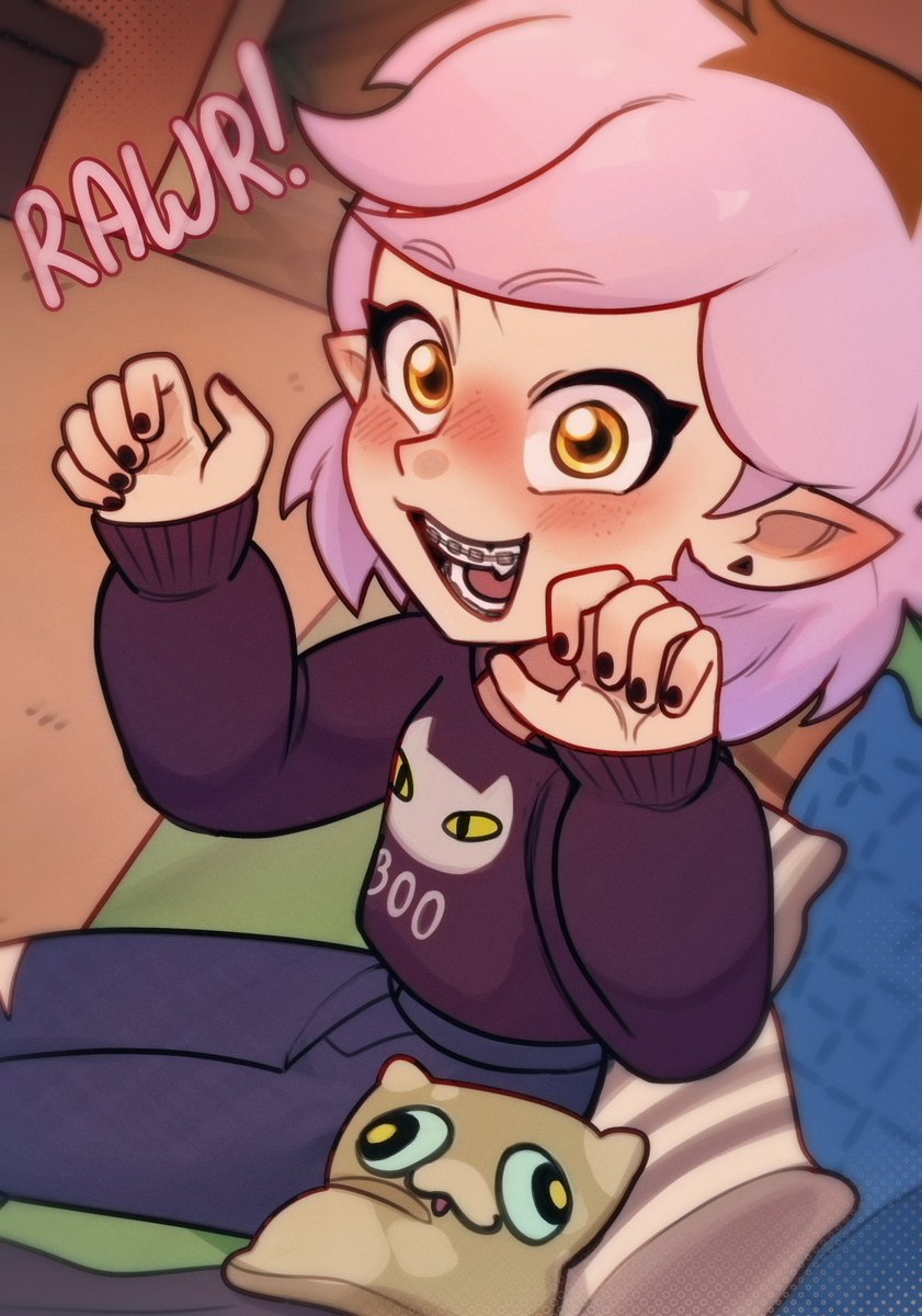 amba_si's tweet photo. Rawr! 

#theowlhouse https://t.co/7F2zzBYB7O