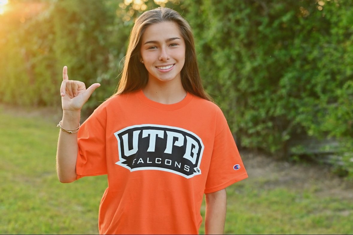 CorralMikaela's tweet photo. I'm thrilled to share that I've committed to the University of Texas Permian Basin for my academic and athletic career! Huge thanks to God, my family, coaches, and friends for all the support. Go Falcons!🧡🧡 

@ImYouthSoccer @TopPreps @PrepSoccerTX @CoachGKull @utpbwsoccer https://t.co/nxc9Ij6w4i