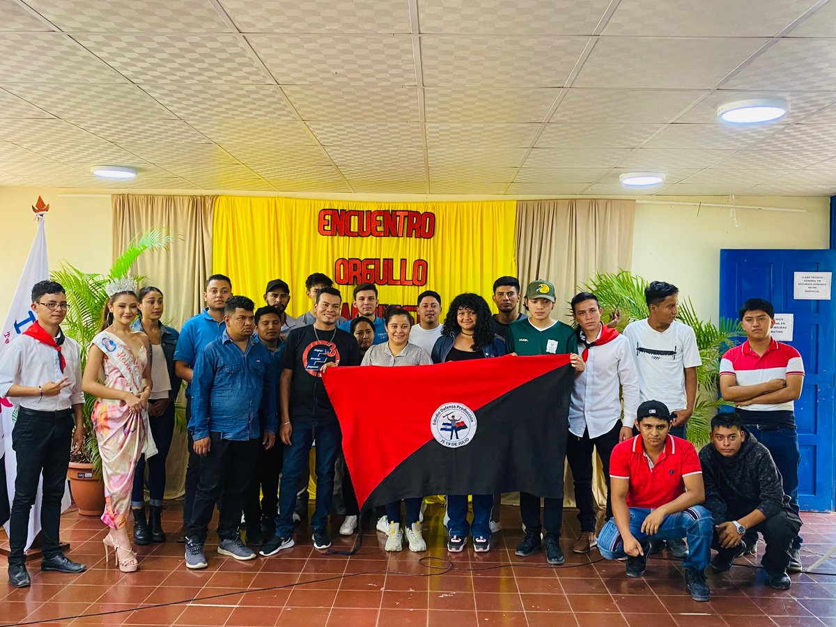Estudiantes de las carteras técnicas participaron en el Encuentro Orgullo Sandnista, donde el objetivo es compartir un momento llenos de mucha alegría y compartir entre todos los centro tecnológicos del pais.
#SoyTecNicaragua
#OrgulloSandinista