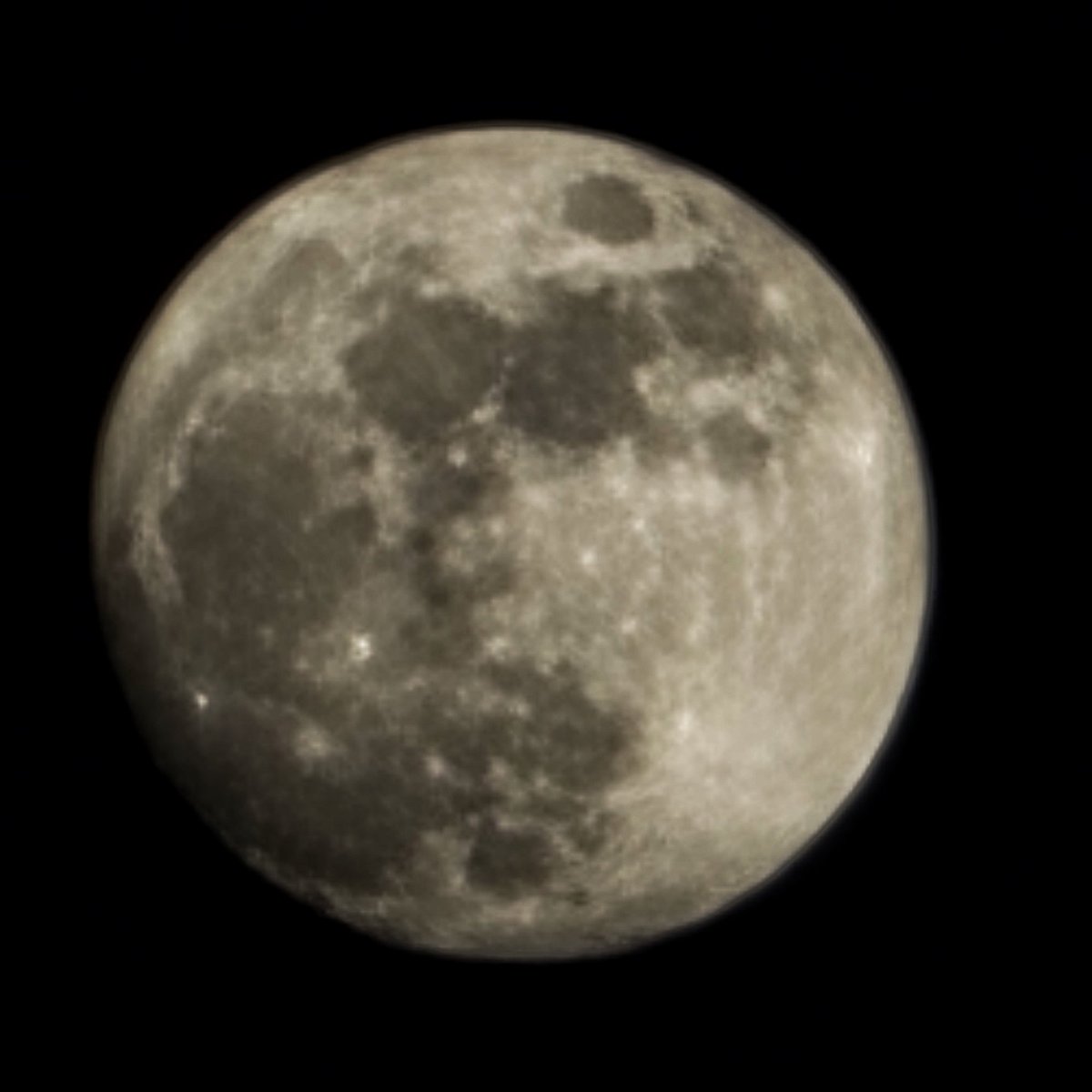 Taken on my phone.
The moon tonight: