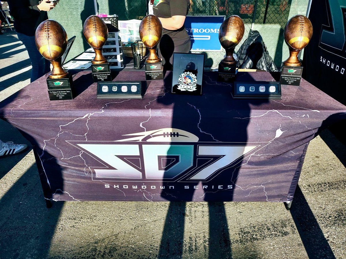 USA Football boots on the ground and eyes open for the West Coast Championship last weekend. Big shoutout to our partners from Showdown Series for inviting us out!  A lot of talent to sort through for our staff. Impressive weekend for SoCal.