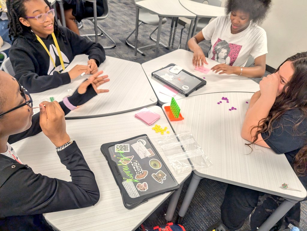 JenniferMJobe's tweet photo. Been busy pulling small groups to help prep for the math STAAR test. 6th grade is busy working on reviewing integers with a fun twist! #IntegerWar #Connect4
@CampbellGators @angie_yurch @RashadBolt https://t.co/ddiFVyo4XY