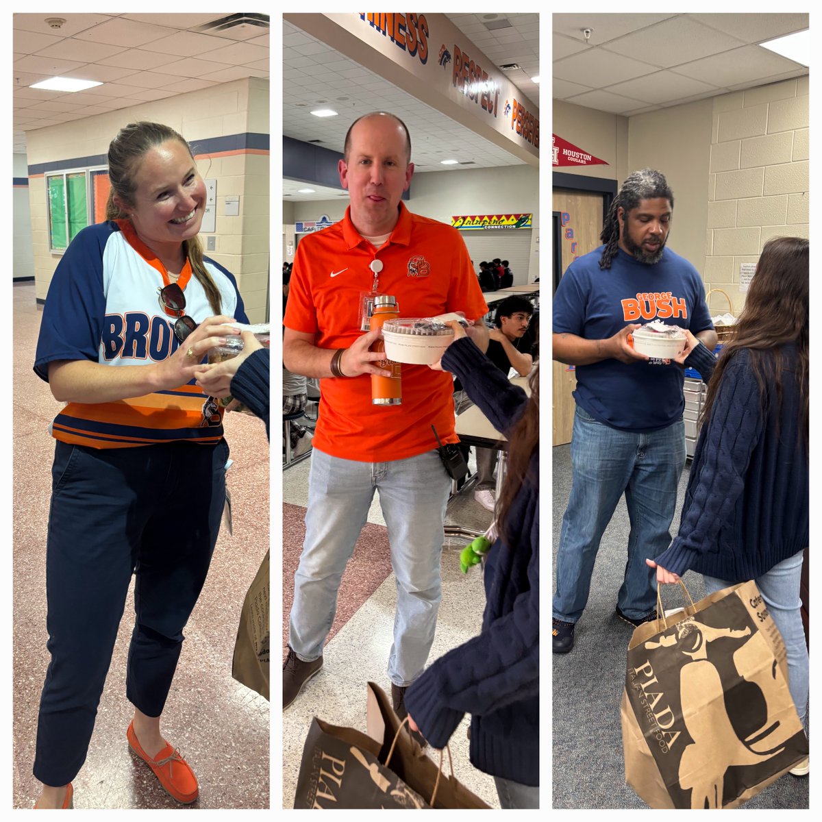George Bush High School (@bhs_broncos) on Twitter photo Shoutout to the GBHS Avengers our Assistant Principals and our Dean of Instruction who jumps in the mix too! 🙌🏿💼 We hit ‘em with lunch today because saving the school one crisis at a time burns calories! Thank you for holding it down for #BroncoNation every single day! Shoutout to the GBHS Avengers our Assistant Principals and our Dean of Instruction who jumps in the mix too! 🙌🏿💼 We hit ‘em with lunch today because saving the school one crisis at a time burns calories! Thank you for holding it down for #BroncoNation every single day!